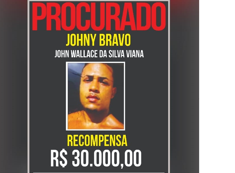 Recompensa por Johny Bravo, chefe do tráfico na Rocinha, é de R$ 30 mil -  Eu, Rio!