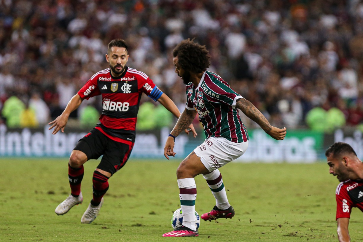 VAR anula dois, e Fluminense e Flamengo empatam pelo Brasileirão