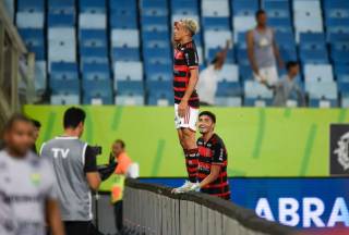 Flamengo vence Cuiabá de virada com gols de garotos da base