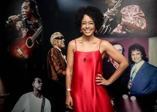 Alinne Prado reencontra Buchecha e MC Koringa em baile que celebra hist&oacute;ria do funk