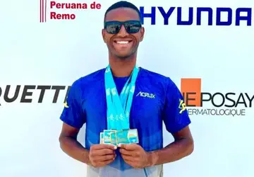 Aluno-Atleta conquista quatro medalhas no Sul-Americano de Remo