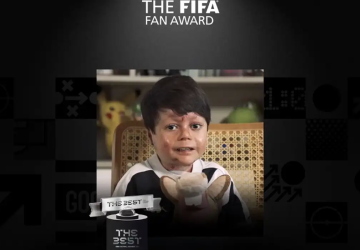 The Fifa Best: Vascaíno, menino Gui vence prêmio de torcedor do ano