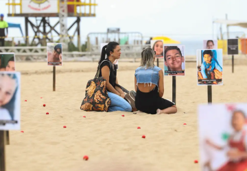 ONG protesta contra morte de crianças e adolescentes no Rio de Janeiro