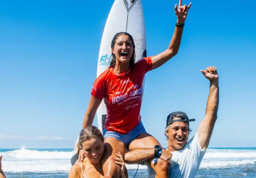 Luana Silva bate japonesa e fatura título do Mundial Júnior de Surfe