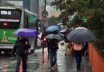 Sudeste pode ter grande volume de chuva nesta quarta-feira