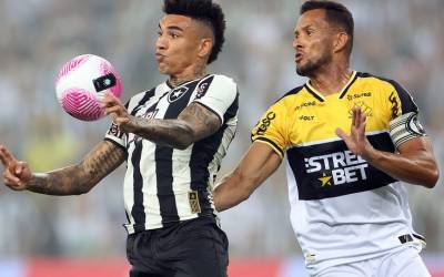 Com muita emoção nos acréscimos, Botafogo fica no empate com o Criciúma 